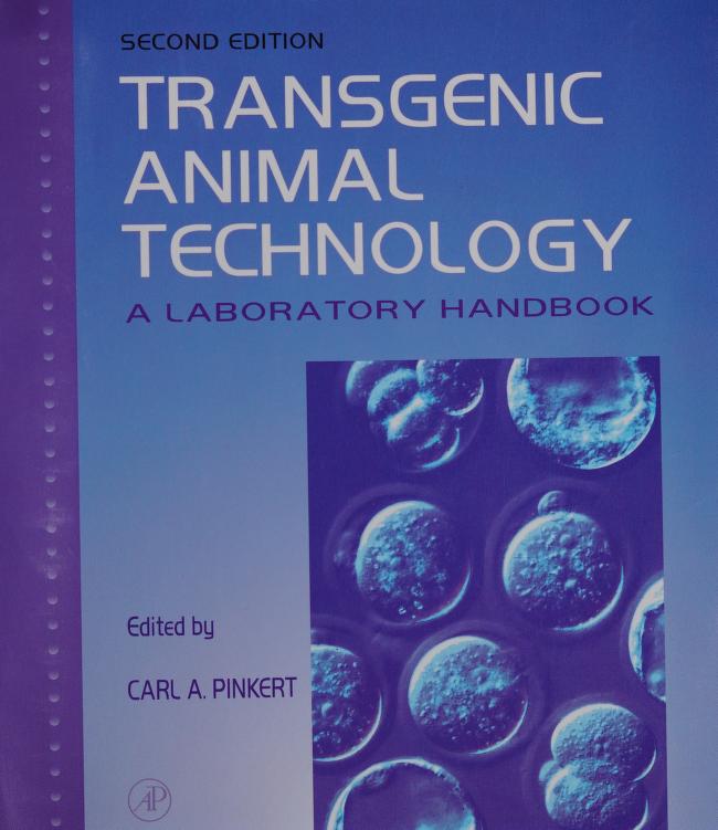 Transgenic animal technology : a laboratory handbook : Free Download,  Borrow, and Streaming : Internet Archive